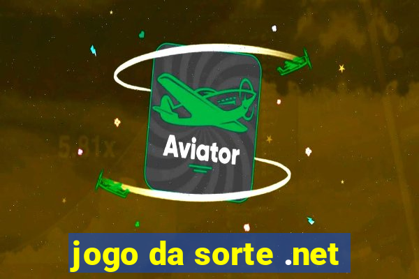 jogo da sorte .net